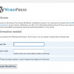 ติดตั้ง WordPress มากกว่า 1 ตัวบนโฮสต์เดียวกัน