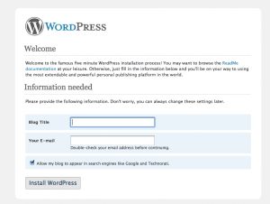 WordPress Installer
